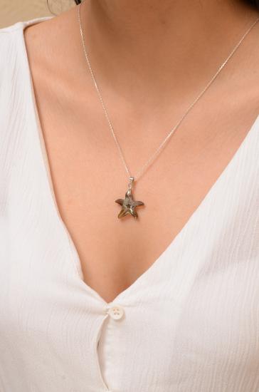Swarovski Taşlı 925 Ayar Gümüş Kolye